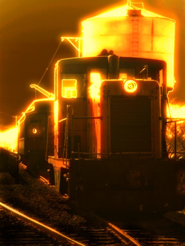 Phantom train - by Tony Karp