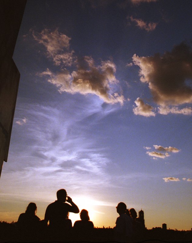 Celebration at sunset - by Tony Karp