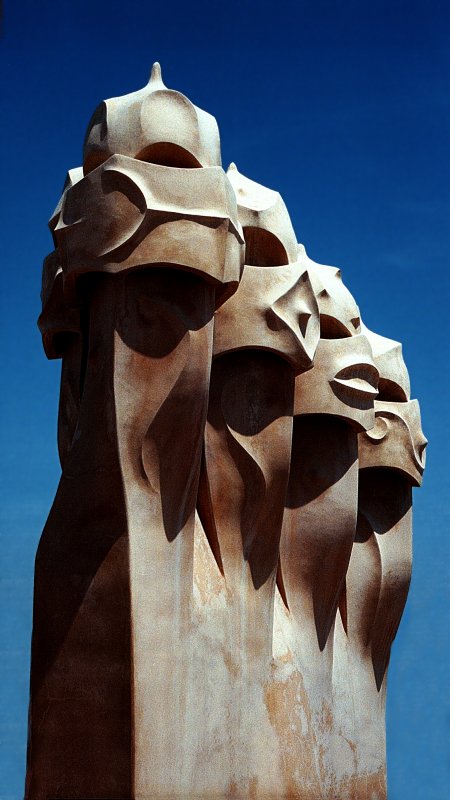 Faces of Gaudi - by Tony Karp