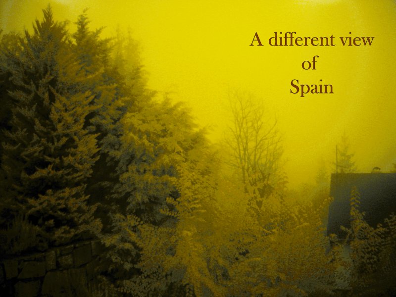A different view of Spain- by Tony Karp